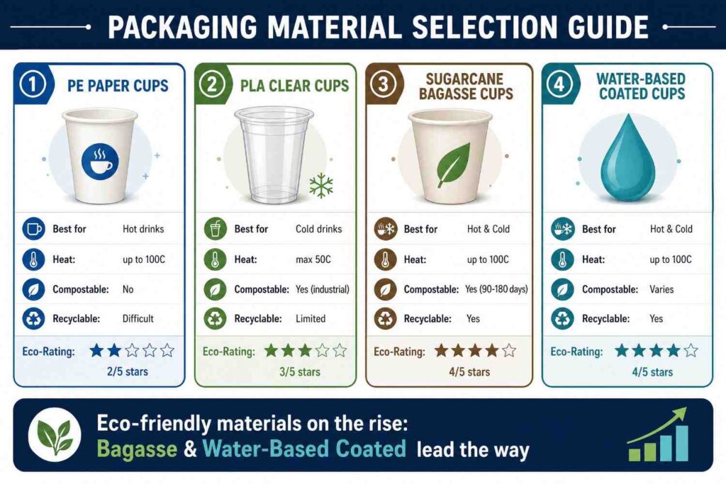 paper cups material