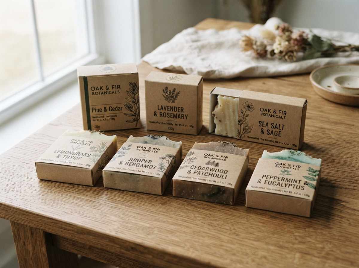 Custom Kraft Soap Boxes