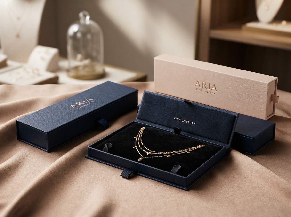Custom Necklace Boxes
