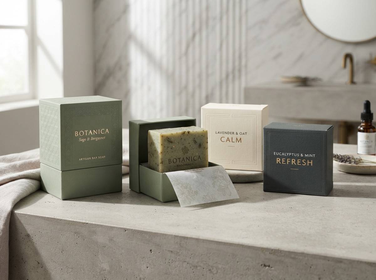 Custom Square Soap Boxes